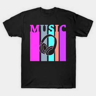 Music Typography T-Shirt
